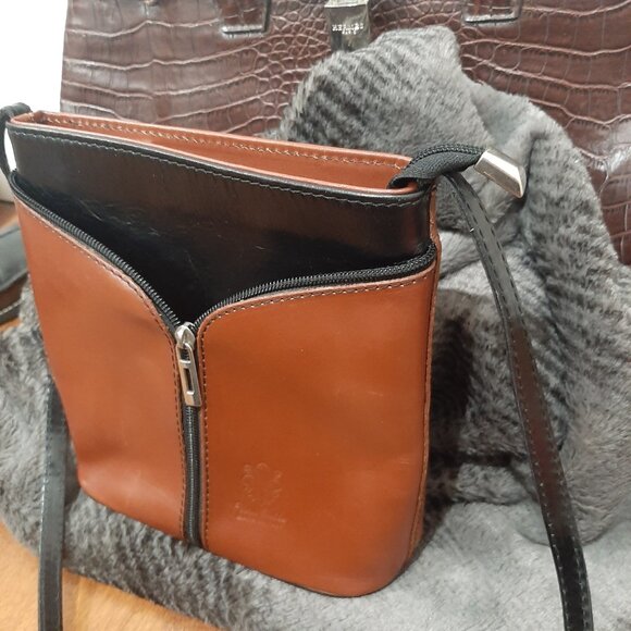 Vera pelle Italian leather bag - Picture 8 of 12